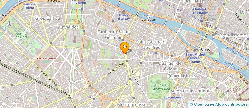 localisation de l'entreprise WORSO DEVELOPPEMENT à PARIS