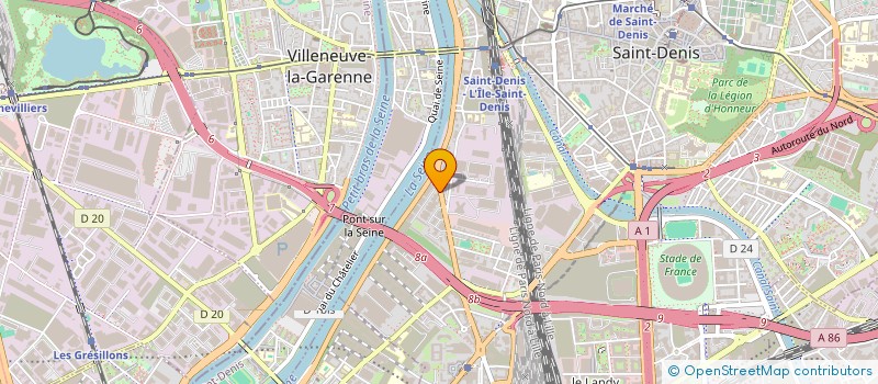 localisation de l'entreprise WORTEST à SAINT-DENIS