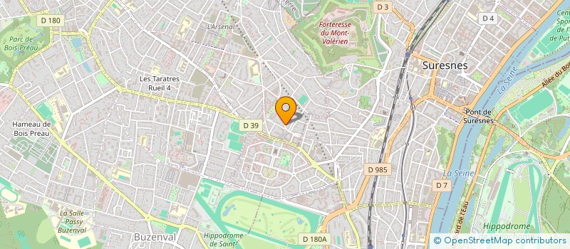 localisation de l'entreprise WORTH 19 à RUEIL-MALMAISON