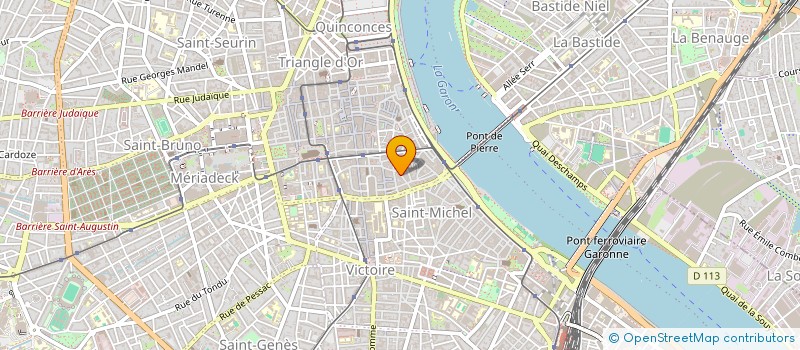 localisation de l'entreprise WOSA  BORDEAUX