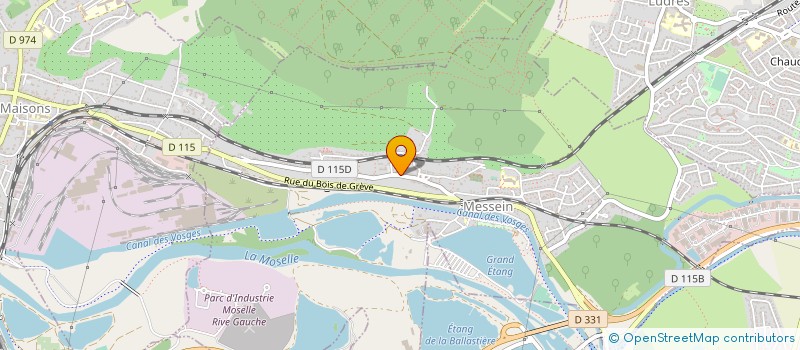 localisation de l'entreprise WOTE PAMOJA  MESSEIN