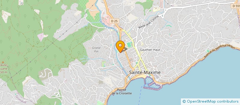 localisation de l'entreprise WOTS à SAINTE-MAXIME