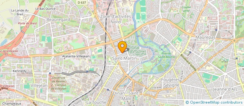 localisation de l'entreprise WOUATCHA  RENNES
