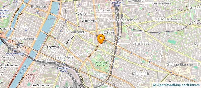 localisation de l'entreprise WOUBI INTERNATIONAL  LYON 7EME