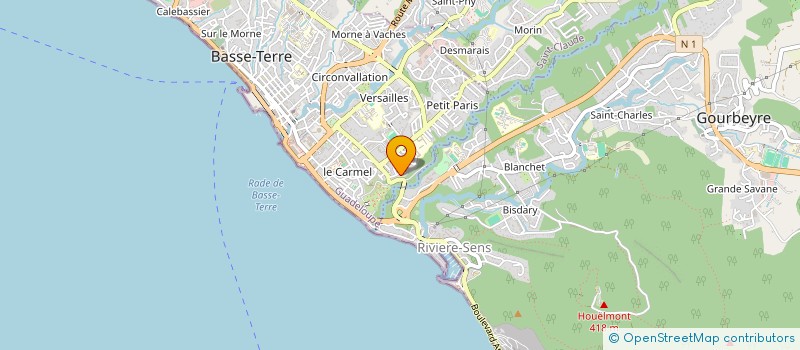localisation de l'entreprise WOULE à BASSE-TERRE