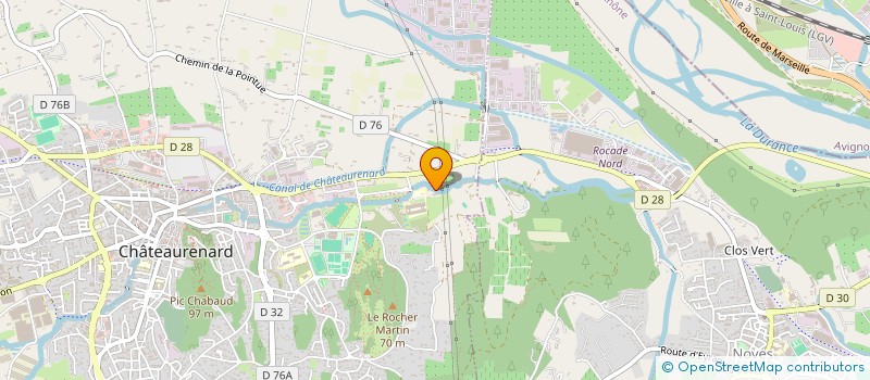 localisation de l'entreprise WOUMART LI MAGNAN  CHATEAURENARD