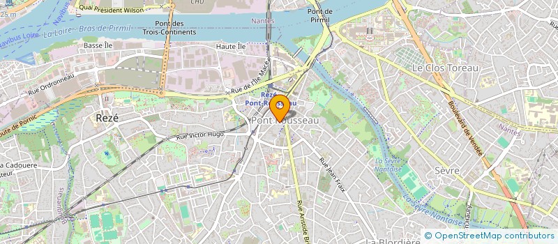 localisation de l'entreprise WOW  REZE