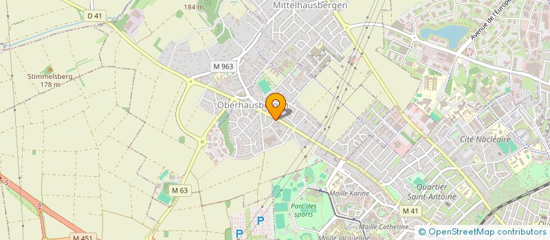 localisation de l'entreprise WOW TALENTS  OBERHAUSBERGEN