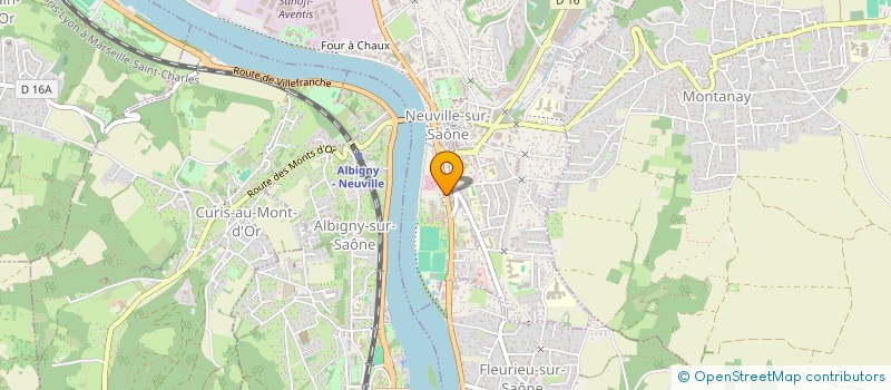 localisation de l'entreprise WOXOM CREATION  NEUVILLE-SUR-SAONE