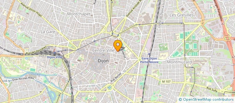 localisation de l'entreprise WOYCO à DIJON