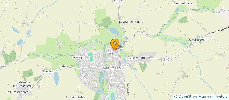 localisation de l'entreprise WOZAYA  SAINTE-FOY