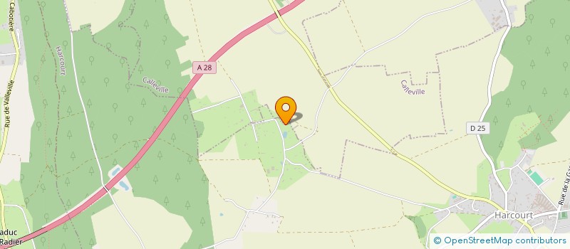 localisation de l'entreprise WP AUTO  HARCOURT