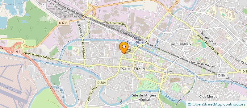 localisation de l'entreprise WP DRIVE à SAINT-DIZIER