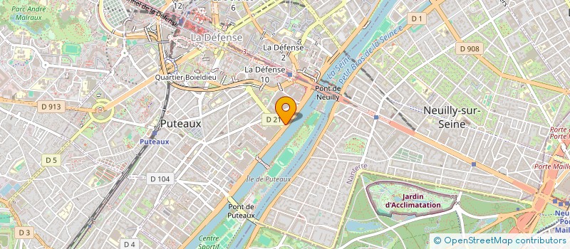 localisation de l'entreprise WP FRANCE 18  PUTEAUX