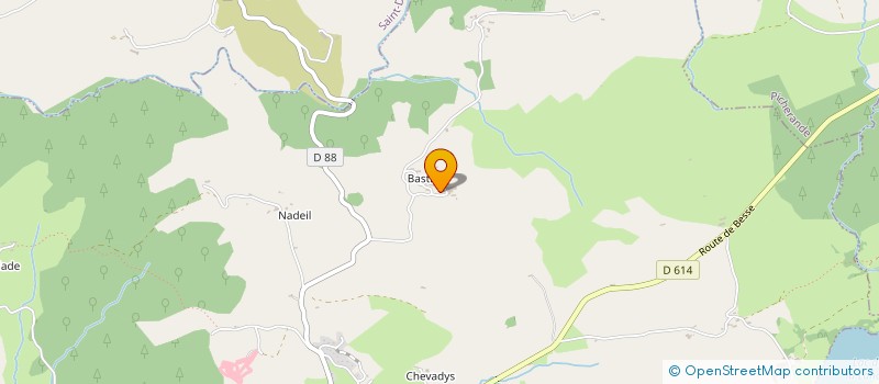 localisation de l'entreprise WP TP  SAINT-GENES-CHAMPESPE