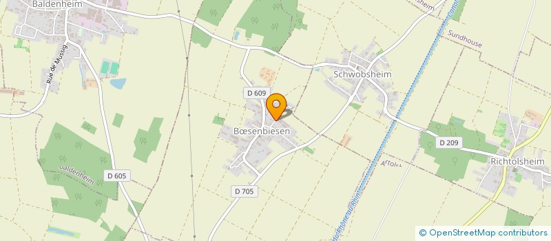 localisation de l'entreprise WPF IMMO  BSENBIESEN