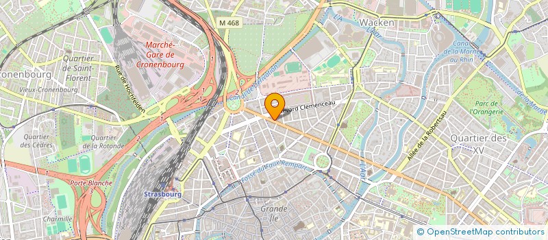 localisation de l'entreprise WPG à STRASBOURG