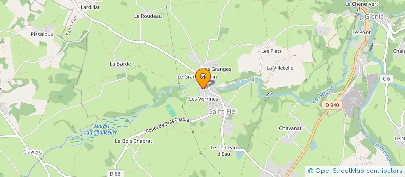 localisation de l'entreprise WPMC 972 à SAINT-FIEL