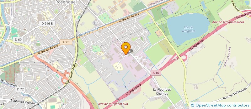 localisation de l'entreprise WPR  TETEGHEM-COUDEKERQUE-VILLAGE