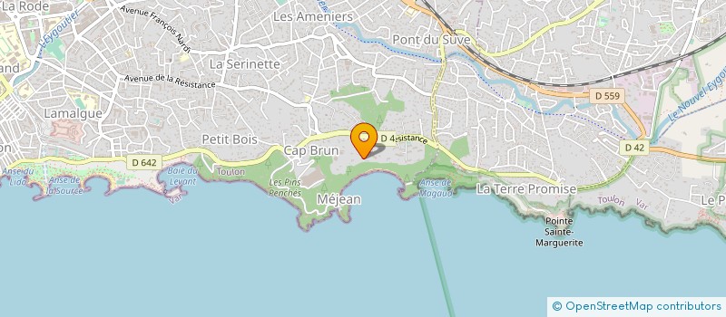 localisation de l'entreprise WPR NAUTIQUE à TOULON