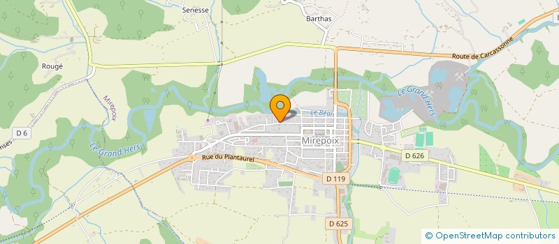 localisation de l'entreprise WPREMIUM à MIREPOIX