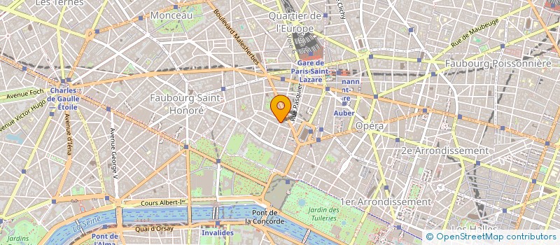 localisation de l'entreprise WPT FRANCE à PARIS