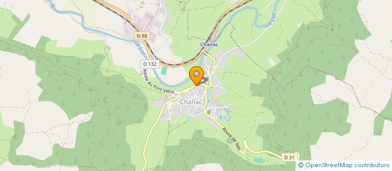 localisation de l'entreprise WPT HOLDING  CHANAC