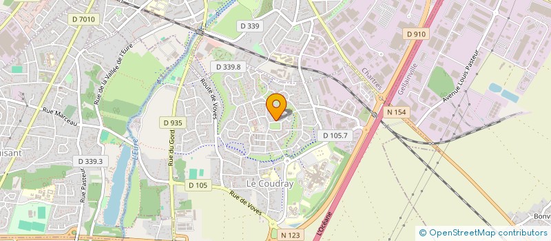 localisation de l'entreprise WQN à LE COUDRAY