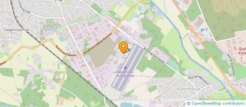 localisation de l'entreprise WR  HAGUENAU