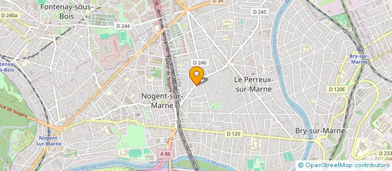 localisation de l'entreprise WR ESTATE  LE PERREUX-SUR-MARNE