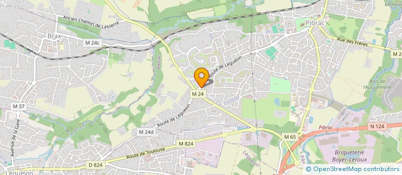 localisation de l'entreprise WR TRANSPORT & ASSISTANCE  PIBRAC