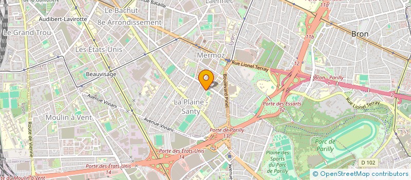 localisation de l'entreprise WR3  LYON