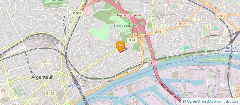 localisation de l'entreprise WRAIS CONSULTING  ARGENTEUIL