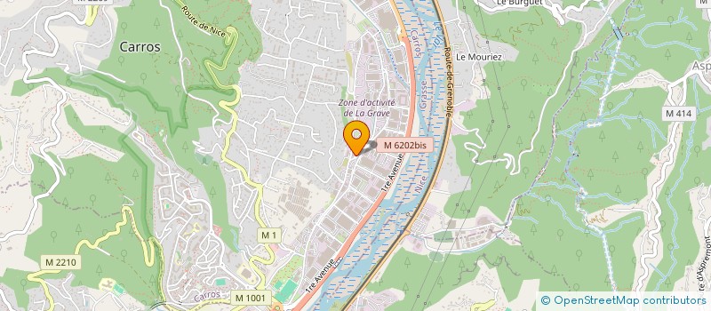 localisation de l'entreprise WRAP EVENT à CARROS