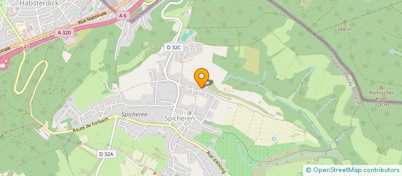 localisation de l'entreprise WRC  SPICHEREN