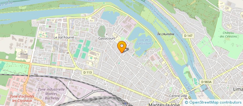 localisation de l'entreprise WRC AUTO  MANTES-LA-JOLIE