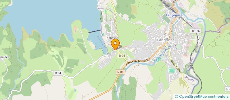 localisation de l'entreprise WRC COMPANY  LANGOGNE