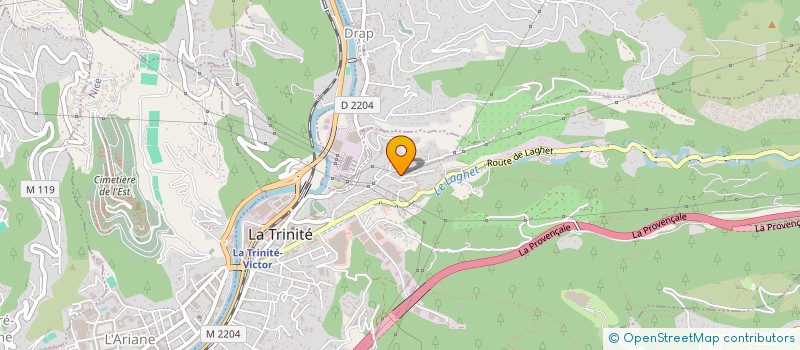 localisation de l'entreprise WRC COURSES à LA TRINITE