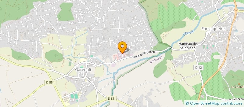 localisation de l'entreprise WRC RENOV'JANTE  GAREOULT