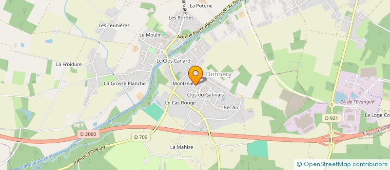localisation de l'entreprise WRC (WASTE RECYCLING CONSULTING) à DONNERY