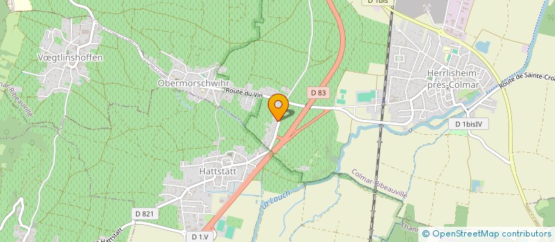 localisation de l'entreprise WRDS  HERRLISHEIM-PRES-COLMAR