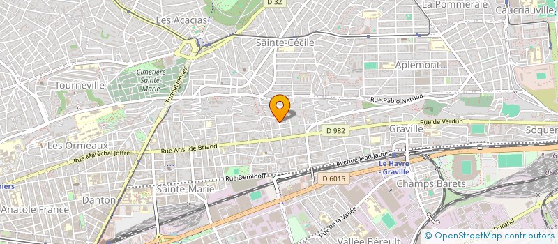 localisation de l'entreprise WRESTLING LE HAVRE  LE HAVRE