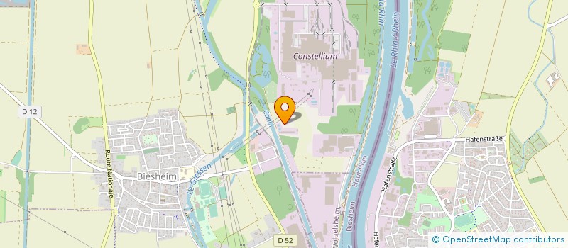 localisation de l'entreprise WRIGLEY FRANCE SNC  BIESHEIM