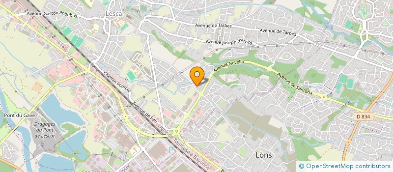 localisation de l'entreprise WROJAS à LESCAR