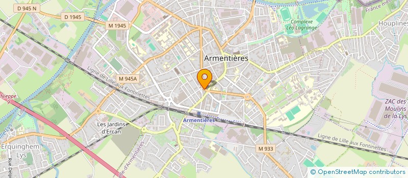 localisation de l'entreprise WRONG SIDE  ARMENTIERES