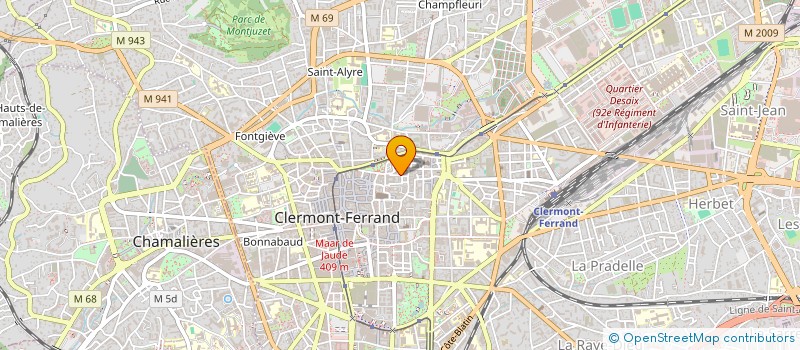 localisation de l'entreprise WRONG TIME  CLERMONT-FERRAND