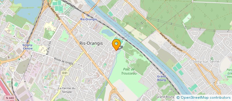 localisation de l'entreprise WRT à RIS-ORANGIS