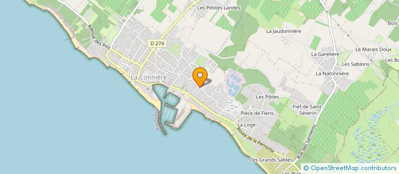 localisation de l'entreprise WRYNECK  SAINT-PIERRE-D'OLERON