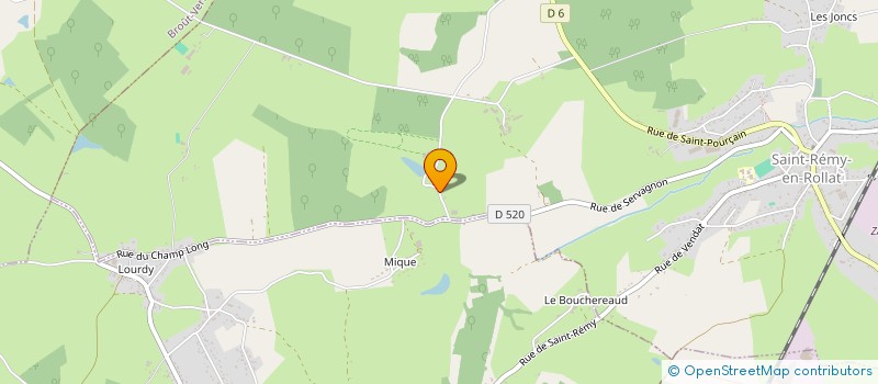 localisation de l'entreprise WS  SAINT-REMY-EN-ROLLAT