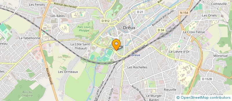 localisation de l'entreprise WS à DREUX